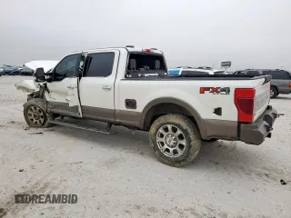 2022 Ford F-250 XL with VIN 1FT7W2BT1NED21300, listed as a Copart auction lot 58690815 with Not provided miles and Salvage title. Bid and sale history available at DreamBid. Image 2.