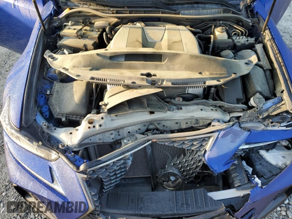 2020 Lexus IS 350 F Sport with VIN JTHGZ1E20L5017908, listed as a Copart auction lot 51281365 with 67,816 mi miles and Salvage title. Bid and sale history available at DreamBid. Image 12.