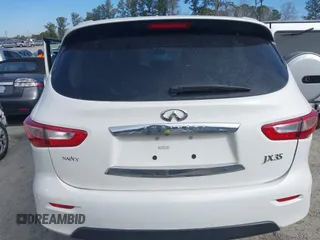 2013 Infiniti JX35 with VIN 5N1AL0MN5DC340830, listed as a IAAI auction lot 41643712 with 137,392 mi miles and . Bid and sale history available at DreamBid. Image 17.