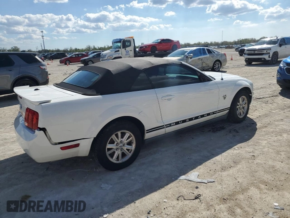 2009 Ford Mustang with VIN 1ZVHT84NX95100750, listed as a Copart auction lot 47085805 with Not provided miles and Clean title. Bid and sale history available at DreamBid. Image 3.