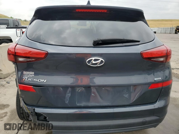 2020 Hyundai Tucson SE with VIN KM8J2CA44LU231672, listed as a Copart auction lot 66796424 with 77,525 mi miles and Salvage Title. Bid and sale history available at carsss.com. Image 6.