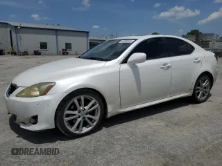 2007 Lexus IS 250 with VIN JTHBK262875044993, listed as a Copart auction lot 60098555 with 209,082 mi miles and Salvage title. Bid and sale history available at DreamBid. Image 1.
