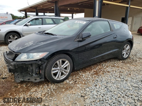 2012 Honda CR-Z EX with VIN JHMZF1D64CS001802, listed as a Copart auction lot 56242135 with 178,150 mi miles and Salvage title. Bid and sale history available at DreamBid. Image 1.