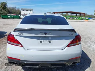 2019 Genesis G70 Dynamic with VIN KMTG34LE8KU031322, listed as a IAAI auction lot 41636994 with 55,325 mi miles and . Bid and sale history available at DreamBid. Image 16.