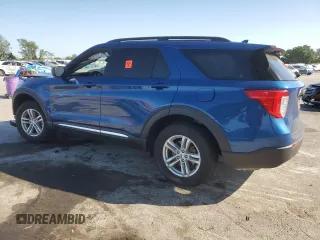 2021 Ford Explorer XLT with VIN 1FMSK7DH7MGA57087, listed as a Copart auction lot 52287815 with 51,541 mi miles and Non Repairable. Bid and sale history available at carsss.com. Image 2.