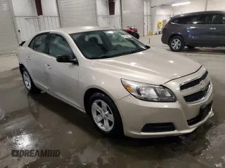 2013 Chevrolet Malibu LS with VIN 1G11B5SAXDF152896, listed as a Copart auction lot 49136065 with Not Provided miles and Salvage Title. Bid and sale history available at DreamBid. Image 4.