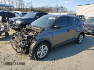 2019 Nissan Kicks S with VIN 3N1CP5CU6KL534679, listed as a Copart auction lot 46654605 with 68,708 mi miles and Salvage Title. Bid and sale history available at carsss.com. Image 1.