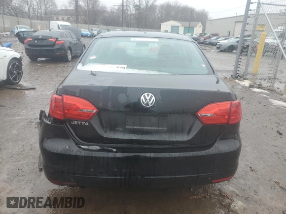 2011 Volkswagen Jetta Sedan S with VIN 3VW1K7AJ6BM334061, listed as a Copart auction lot 44148985 with 212,151 mi miles and Salvage Title. Bid and sale history available at carsss.com. Image 6.