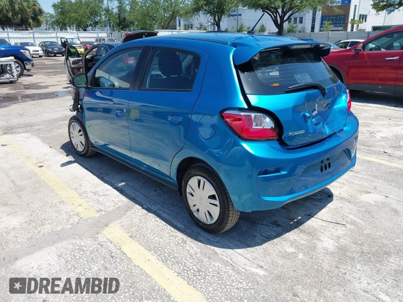 2024 Mitsubishi Mirage ES z VIN ML32AUHJ0RH017988, wystawiony jako IAAI lot #42299387 z przebiegiem 9 205 mil mil oraz . Historia ofert i sprzedaży dostępna na DreamBid. Obrazek 3.