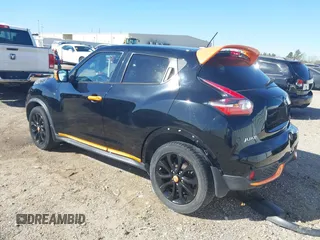 2015 Nissan Juke S with VIN JN8AF5MR0FT507629, listed as a IAAI auction lot 41803866 with 80,207 mi miles. Bid and sale history available at carsss.com. Image 3.