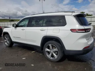 2021 Jeep Grand Cherokee Limited with VIN 1C4RJKBG4M8128310, listed as a Copart auction lot 55102045 with 48,130 mi miles and Salvage Title. Bid and sale history available at DreamBid. Image 2.