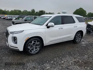 2022 Hyundai Palisade Calligraphy z VIN KM8R7DHE5NU365022, wystawiony jako Copart lot #55121415 z przebiegiem 28 596 mil mil oraz Szkoda całkowita • Salvage title. Historia ofert i sprzedaży dostępna na DreamBid. Obrazek 1.