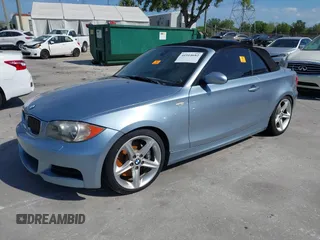 2008 BMW 1 Series 135i with VIN WBAUN93518VK39907, listed as a IAAI auction lot 41914682 with Not provided miles and . Bid and sale history available at DreamBid. Image 2.