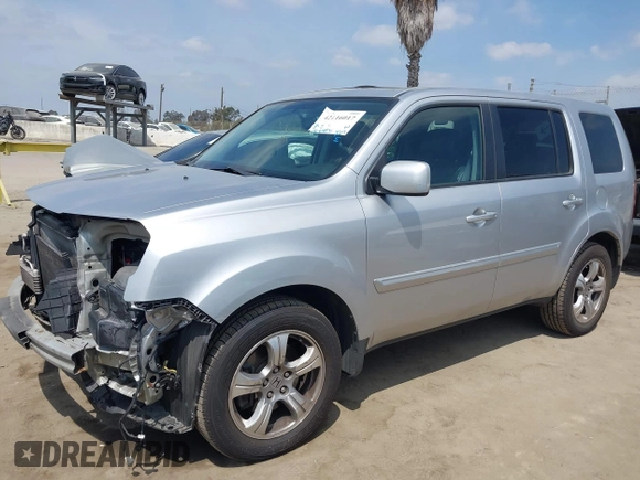 2013 Honda Pilot EX-L with VIN 5FNYF4H58DB049642, listed as a IAAI auction lot 42116017 with 116,647 mi miles. Bid and sale history available at carsss.com. Image 20.