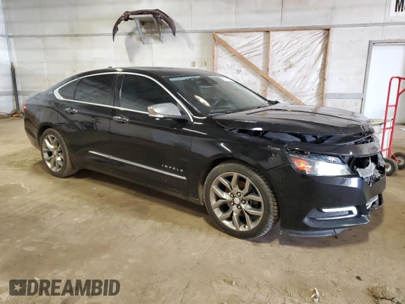2015 Chevrolet Impala LTZ with VIN 2G1165S38F9214331, listed as a Copart auction lot 52117355 with 160,204 mi miles and Clean Title. Bid and sale history available at DreamBid. Image 4.