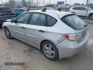 2008 Subaru Impreza Wagon (Natl) i w/Premium Pkg with VIN JF1GH61638H819228, listed as a IAAI auction lot 41339311 with 168,172 mi miles. Bid and sale history available at carsss.com. Image 3.