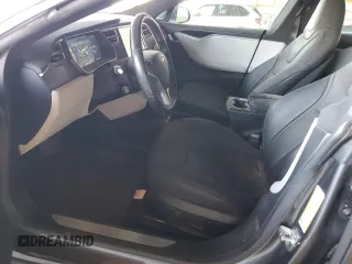 2016 Tesla Model S 70 with VIN 5YJSA1E15GF131448, listed as a Copart auction lot 57100245 with 84,503 mi miles and Clean title. Bid and sale history available at DreamBid. Image 7.