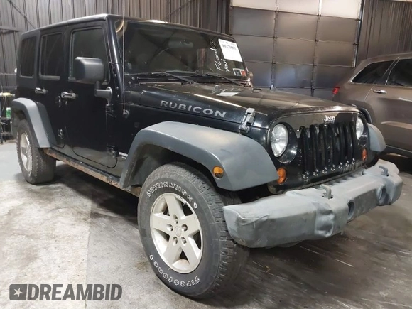 2009 Jeep Wrangler Unlimited Rubicon z VIN 1J8GA69109L738914, wystawiony jako IAAI lot #40379001 z przebiegiem 120 153 mil mil oraz . Historia ofert i sprzedaży dostępna na DreamBid. Obrazek 1.