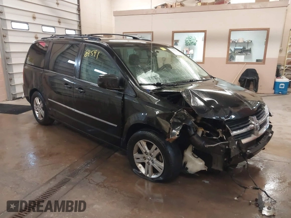 2010 Dodge Grand Caravan Crew with VIN 2D4RN6DX8AR431232, listed as a IAAI auction lot 41684591 with 142,713 mi miles and . Bid and sale history available at DreamBid. Image 1.