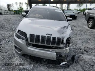 2021 Jeep Cherokee Latitude Plus with VIN 1C4PJLLB8MD112568, listed as a Copart auction lot 53832485 with 128,186 mi miles and Salvage title. Bid and sale history available at DreamBid. Image 5.