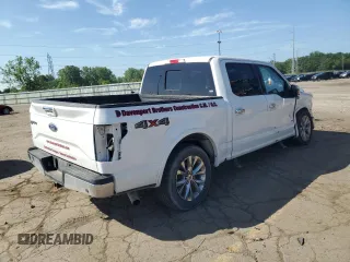 2016 Ford F-150 XLT with VIN 1FTEW1EG9GFC67242, listed as a Copart auction lot 61591545 with 184,204 mi miles and Salvage title. Bid and sale history available at DreamBid. Image 3.