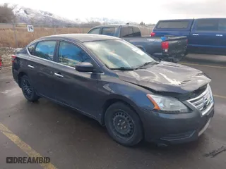 2013 Nissan Sentra SR with VIN 3N1AB7AP7DL680347, listed as a IAAI auction lot 41215274 with 185,252 mi miles. Bid and sale history available at carsss.com. Image 1.