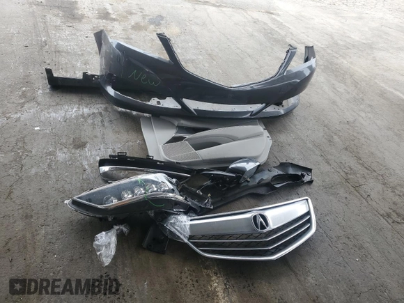 2014 Acura RLX Technology with VIN JH4KC1F51EC004264, listed as a Copart auction lot 65456925 with 77,382 mi miles and Salvage title. Bid and sale history available at DreamBid. Image 12.