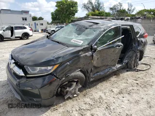 2019 Honda CR-V EX z VIN 7FARW1H50KE021466, wystawiony jako Copart lot #54500835 z przebiegiem Nie podano mil oraz Nie do naprawy • Non repairable. Historia ofert i sprzedaży dostępna na DreamBid. Obrazek 1.