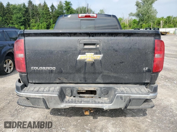 2016 Chevrolet Colorado 4WD LT with VIN 1GCGTCE33G1153311, listed as a Copart auction lot 61405225 with 68,724 mi miles and Salvage title. Bid and sale history available at DreamBid. Image 6.