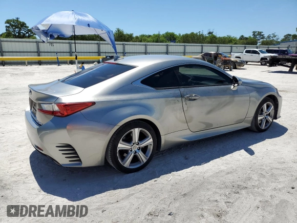 2016 Lexus RC 200t F Sport with VIN JTHHA5BC4G5002527, listed as a Copart auction lot 61243785 with 142,782 mi miles and Salvage title. Bid and sale history available at DreamBid. Image 3.