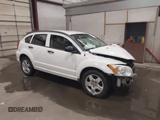 2008 Dodge Caliber SXT with VIN 1B3HB48B48D647999, listed as a IAAI auction lot 41959772 with 155,430 mi miles. Bid and sale history available at carsss.com. Image 1.