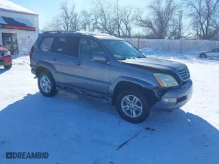 2007 Lexus GX 470 with VIN JTJBT20X470139936, listed as a IAAI auction lot 41507026 with 225,723 mi miles. Bid and sale history available at carsss.com. Image 1.