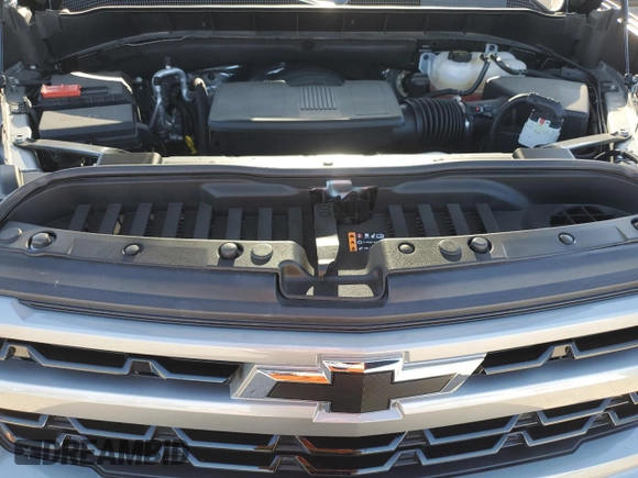 2025 Chevrolet Silverado 1500 with VIN 2GCUKEED7S1137500, listed as a Copart auction lot 45814665 with 3,489 mi miles and Salvage Title. Bid and sale history available at DreamBid. Image 11.