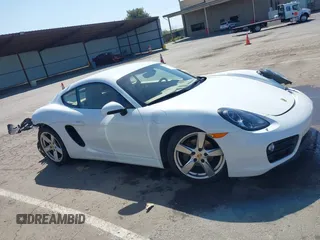 2015 Porsche Cayman with VIN WP0AA2A86FK163282, listed as a IAAI auction lot 42001118 with 101,495 mi miles and . Bid and sale history available at DreamBid. Image 14.