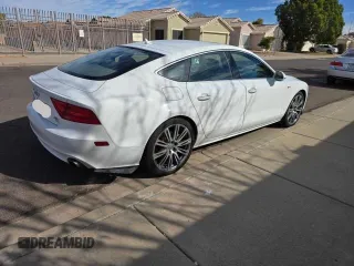 2014 Audi A7 Premium Plus z VIN WAUWGAFCXEN034032, wystawiony jako Copart lot #44278095 z przebiegiem 119 605 mil mil oraz Szkoda całkowita • Salvage title. Historia ofert i sprzedaży dostępna na DreamBid. Obrazek 4.