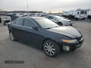 2006 Acura TSX with VIN JH4CL96826C028460, listed as a Copart auction lot 44718325 with 0 mi miles and Salvage Title. Bid and sale history available at carsss.com. Image 4.