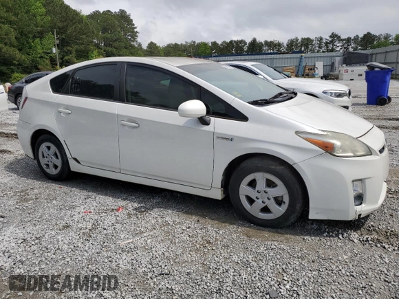 2011 Toyota Prius I with VIN JTDKN3DU6B0246689, listed as a Copart auction lot 55882575 with 114,490 mi miles and Clean Title. Bid and sale history available at DreamBid. Image 4.