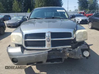 2006 Dodge Dakota SLT with VIN 1D7HW42KX6S520054, listed as a Copart auction lot 53320995 with 205,206 mi miles and Salvage Title. Bid and sale history available at carsss.com. Image 5.