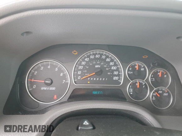 2007 GMC Envoy SLE z VIN 1GKDT13SX72165911, wystawiony jako Copart lot #47059805 z przebiegiem 168 377 mil mil oraz Szkoda całkowita • Salvage title. Historia ofert i sprzedaży dostępna na DreamBid. Obrazek 9.