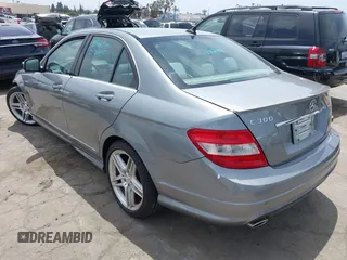 2009 Mercedes-Benz C 300 Sport with VIN WDDGF54X29F216725, listed as a IAAI auction lot 42239560 with 189,385 mi miles and . Bid and sale history available at DreamBid. Image 3.