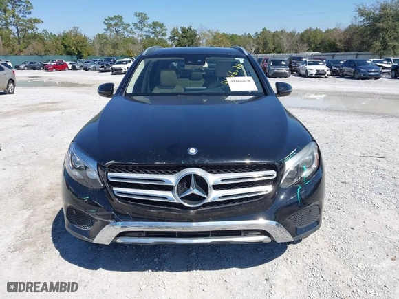 2016 Mercedes-Benz GLC with VIN WDC0G4JB6GF008107, listed as a IAAI auction lot 41666678 with 61,047 mi miles. Bid and sale history available at carsss.com. Image 12.