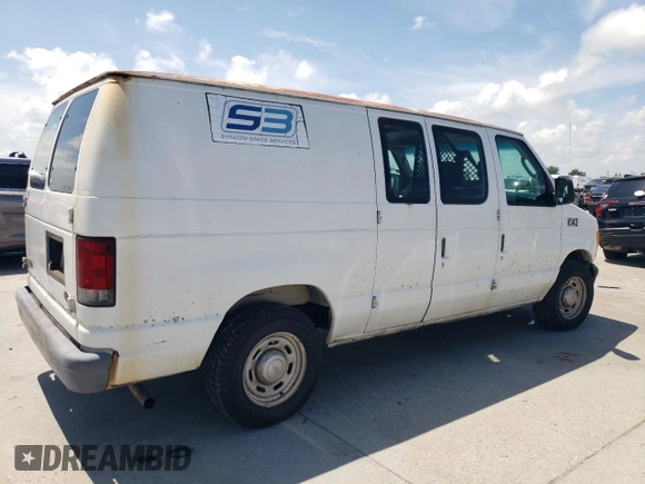 2004 Ford Econoline Cargo with VIN 1FTRE14W04HA41300, listed as a Copart auction lot 64768745 with 169,865 mi miles and Clean title. Bid and sale history available at DreamBid. Image 3.