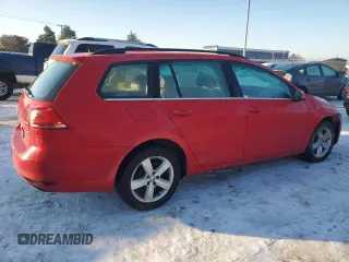 2015 Volkswagen Golf SportWagen TDI SEL with VIN 3VWCA7AU2FM511331, listed as a Copart auction lot 88718935 with 0 mi miles and Salvage Title. Bid and sale history available at carsss.com. Image 3.