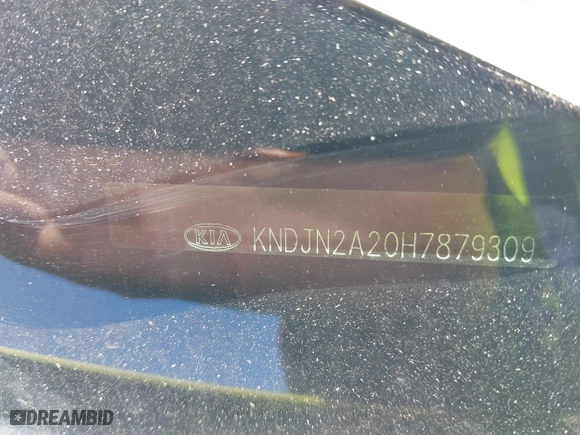 2017 Kia Soul with VIN KNDJN2A20H7879309, listed as a IAAI auction lot 41656253 with 93,299 mi miles. Bid and sale history available at carsss.com. Image 17.