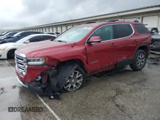 2020 GMC Acadia SLE z VIN 1GKKNKLS1LZ142817, wystawiony jako Copart lot #53798815 z przebiegiem 21 427 mil mil oraz Szkody całkowita. Historia ofert i sprzedaży dostępna na DreamBid. Obrazek 1.