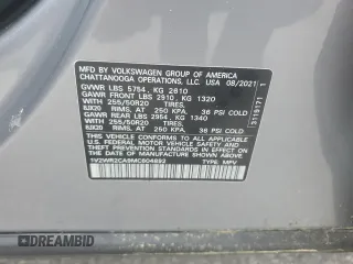 2021 Volkswagen Atlas SE с VIN 1V2WR2CA9MC604892, выставлен на аукционе Copart как лот 57227995 с пробегом 109 135 миль миль и Чистый • Clean title. История ставок и продаж доступна на DreamBid. Изображение 13.