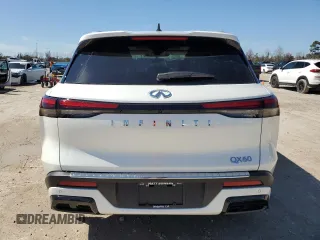 2024 Infiniti QX60 Luxe с VIN 5N1DL1FR6RC345884, выставлен на аукционе Copart как лот 45394685 с пробегом 7 497 миль миль и Списание • Salvage title. История ставок и продаж доступна на DreamBid. Изображение 6.