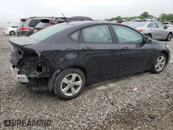 2015 Dodge Dart SXT with VIN 1C3CDFBBXFD415092, listed as a Copart auction lot 57983575 with 112,724 mi miles and Salvage title. Bid and sale history available at DreamBid. Image 3.