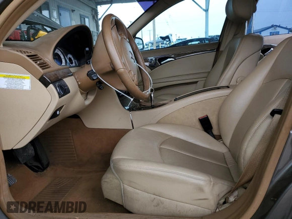 2009 Mercedes-Benz E-Class Luxury 3.5L with VIN WDBUF56X09B384525, listed as a Copart auction lot 48592155 with 93,272 mi miles and Salvage Title. Bid and sale history available at carsss.com. Image 7.