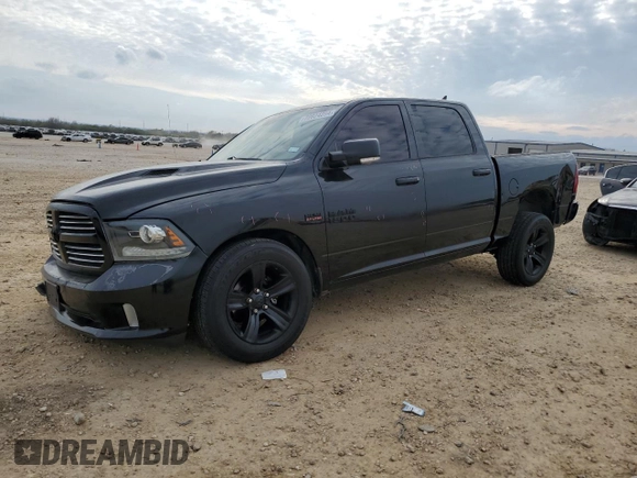 2016 Ram 1500 Sport with VIN 1C6RR6MT0GS108290, listed as a Copart auction lot 79624254 with 169,295 mi miles and Salvage Title. Bid and sale history available at carsss.com. Image 1.